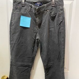 Talbots Gray Corduroy Size 12p